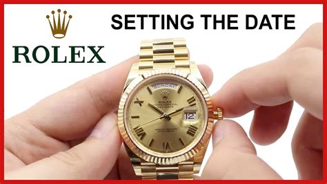 set gmt rolex|Rolex setting date and time.